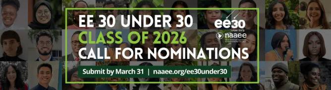 Programme et prix EE 30 Under 30 pour les jeunes leaders en éducation environnementale – édition 2026.