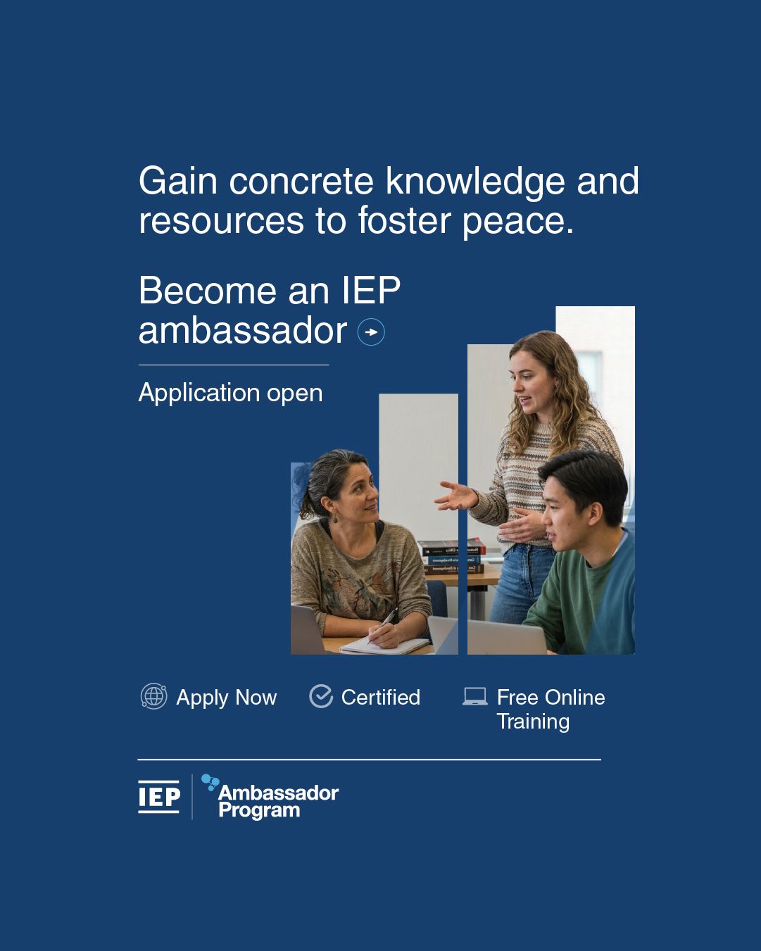 Programme des ambassadeurs de l’Institute for Economics & Peace (IEP)